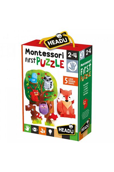 Headu Montessori - Primul Meu Puzzle - Padurea