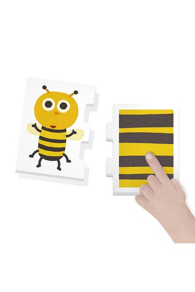 Headu - Puzzle Montessori atinge și observa