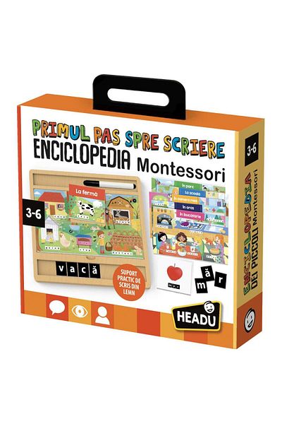 Headu Enciclopedia Montessori primul pas spre scriere