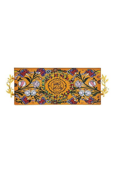 Dania Rectangle Tray Multicolour 61x27x6cm