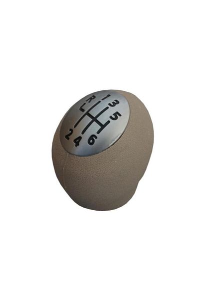 OKSA Gear Knob 6 Gear Beige Color Duster-Megane Iii-Fluence-Master
