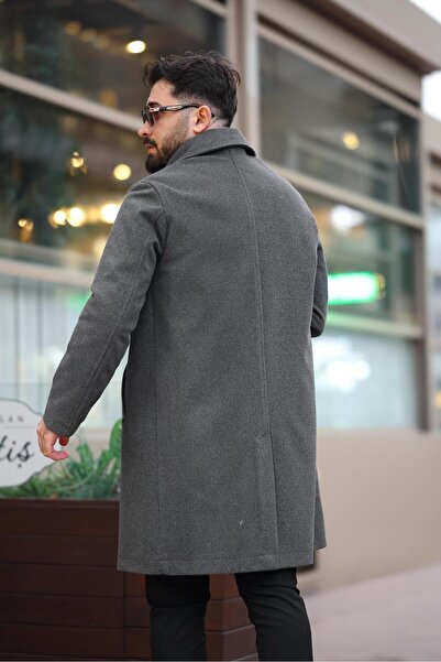 MODAEMAS ΑΝΔΡΙΚΟ ΜΑΚΡΥ ΠΑΛΤΟ ΚΡΑΚΟΥ