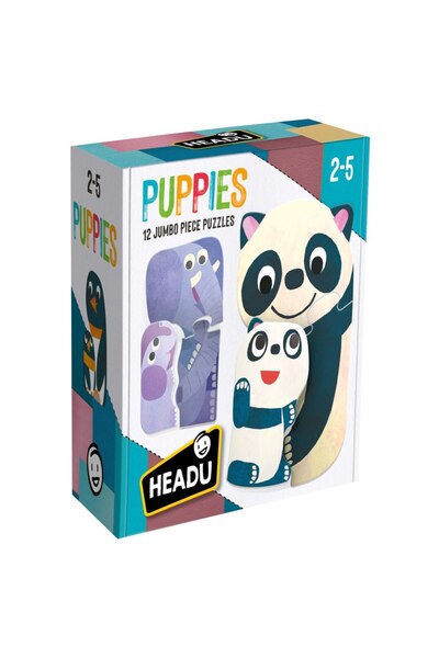 Headu Ecoplay - Puzzle-Uri Animalute Cu Pui