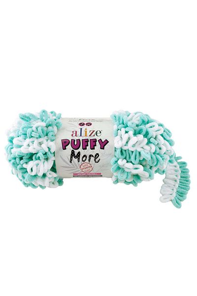 Alize 2 Puffy More Hand Knitting Yarn (2 X 150 Grams) 6513