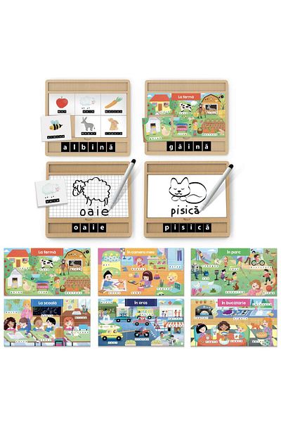 Headu Enciclopedia Montessori primul pas spre scriere