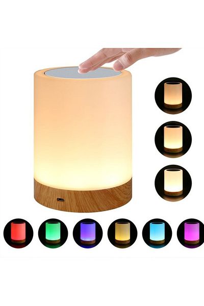 Taimi Touching Desktop LED Night Light Lamp  With Remote Controller Multicolour
