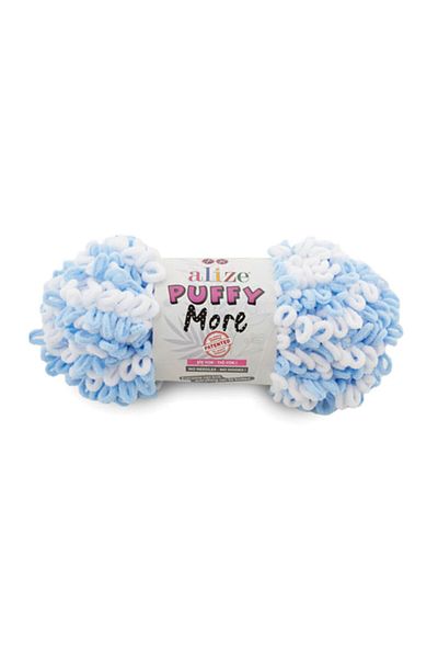 Alize 2 Puffy More Hand Knitting Yarn (2 X 150 Grams) 6266
