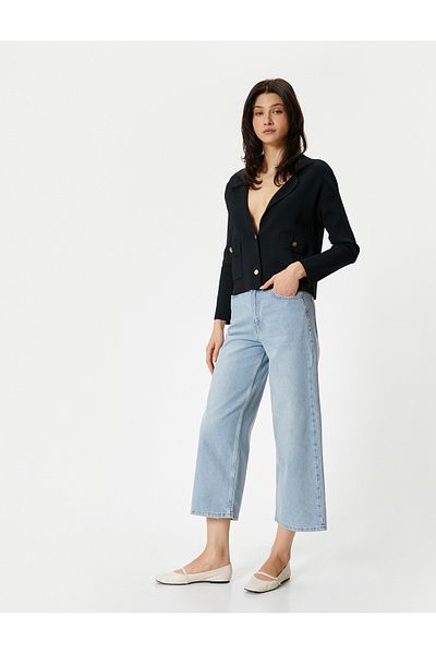 Koton Pantaloni de damă 3sal40020md Bleach