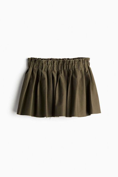 H&M Pleated mini skirt