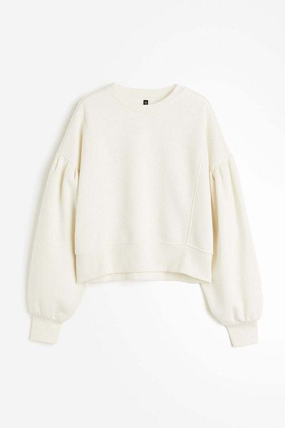H&M Puff-sleeved sweatshirt