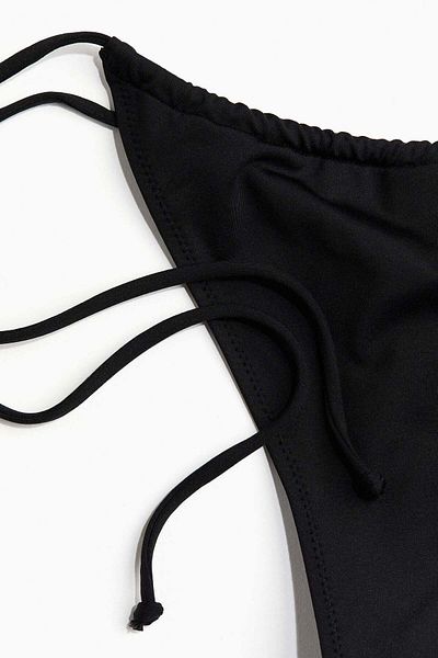 H&M Tie tanga thong bikini bottoms