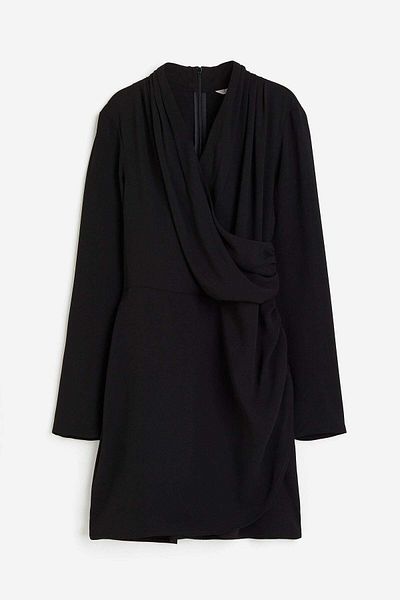H&M Draped wrap dress