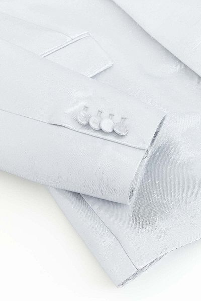 H&M Shimmering metallic suit jacket