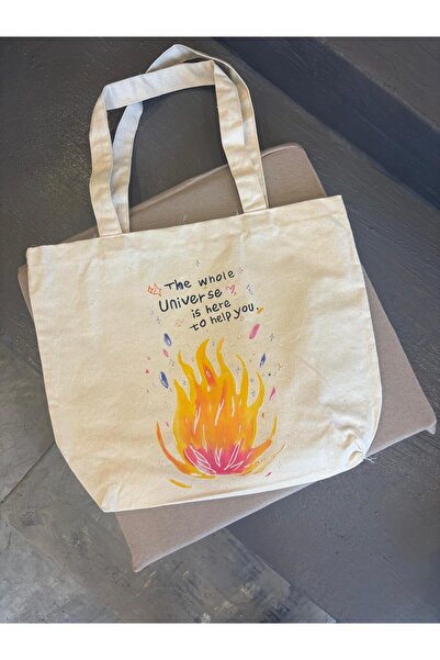 page journals Kanvas Bez Çanta -  Pinterest  - 320 GR - %100 PAMUK - BÜYÜK BOY