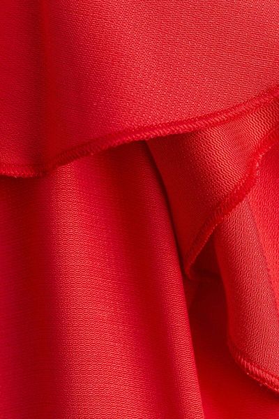 H&M Flounce-trimmed slip dress