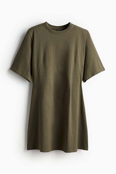 H&M Shoulder-pad T-shirt dress