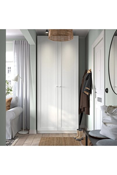 IKEA gardırop, beyaz, 100x60x236 cm