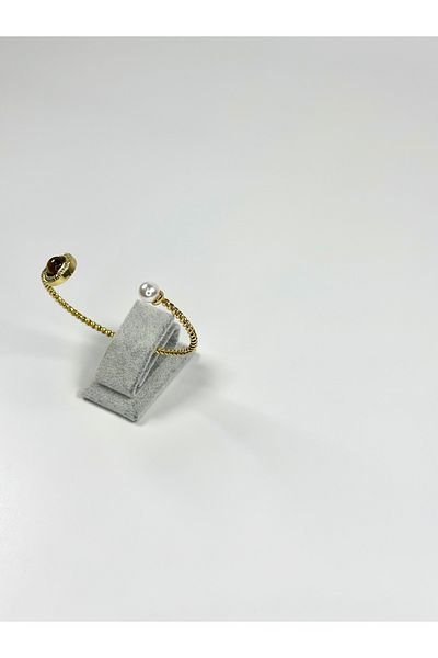 Store 316L Steel Tiger Eye Gold Tarnish Bracelet