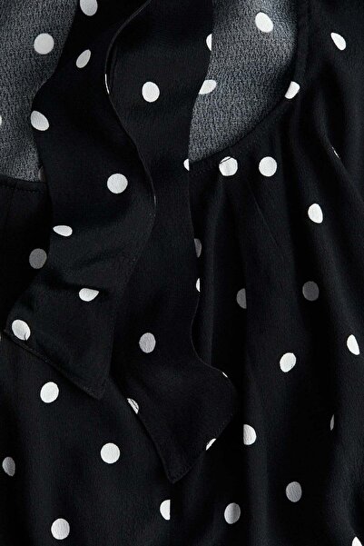 H&M Tie-detail open-back dress