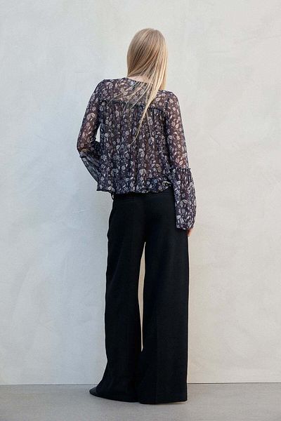 H&M Wide Tailored Trousers