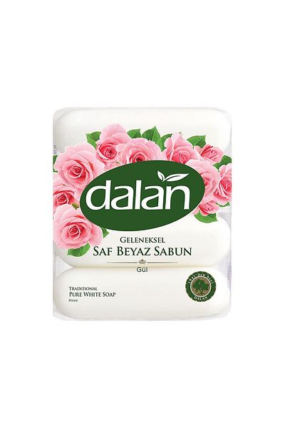 Dalan صابون اليد التقليدي بالورد 4x70 جرام