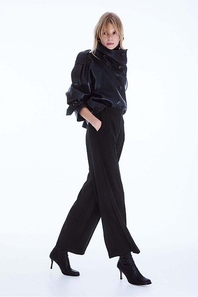 H&M Wide tailored trousers