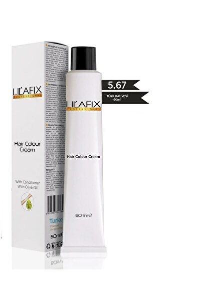 Lilafix Krem Tüp Saç Boyası 5.67 Türk Kahvesi 60 ml
