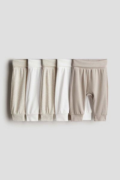 H&M 5-pack Cotton Trousers