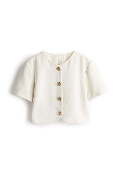 H&M Cropped blouse