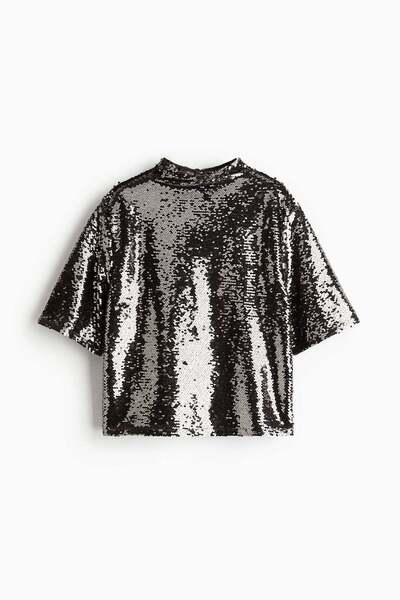 H&M Sequined top