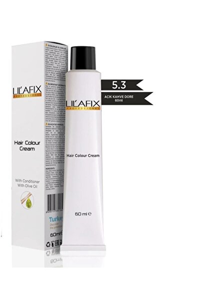 Lilafix Krem Tüp Saç Boyası 5.3 Açık Kahve Dore 60 ml