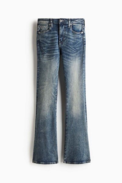 H&M Flared Ultra High Jeans