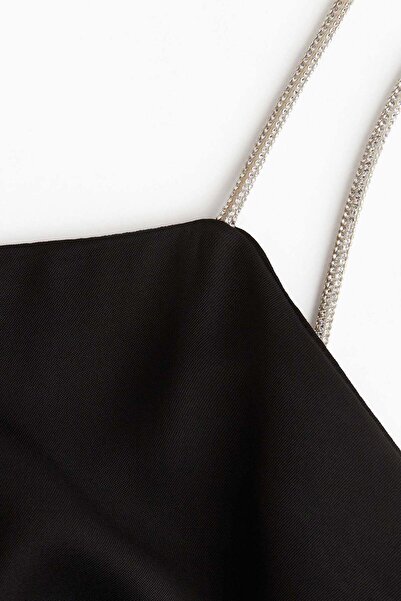 H&M Rhinestone-strap top