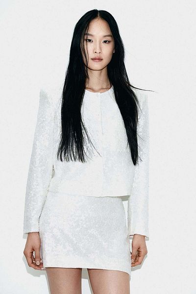 H&M Sequined blouse