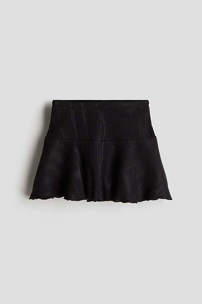 H&M Shimmering jersey skirt