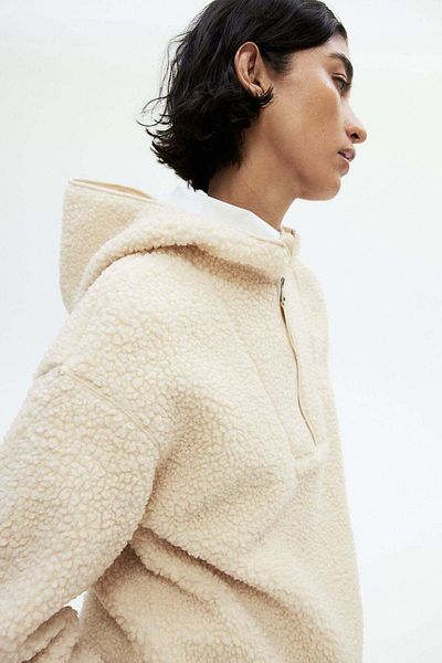 H&M Oversized fleece hoodie