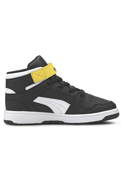 Puma 370488 Rebound Joy Layup SL V PS Çocuk Spor Ayakkabı SARI