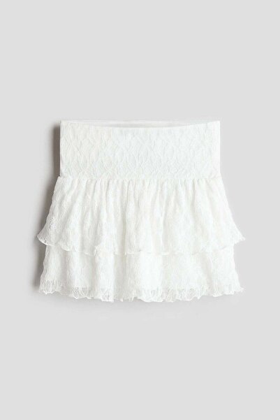 H&M Tiered lace skirt
