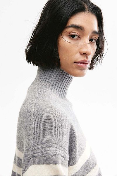 H&M Oversized polo-neck jumper