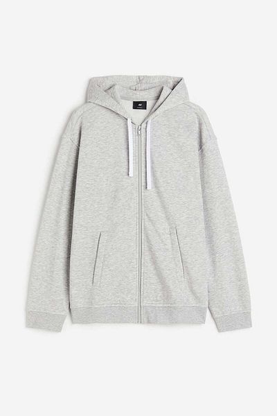 H&M Relaxed Fit Zip-through Hoodie