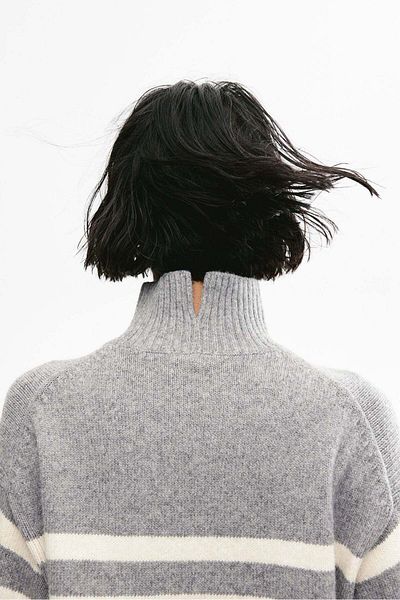 H&M Oversized polo-neck jumper