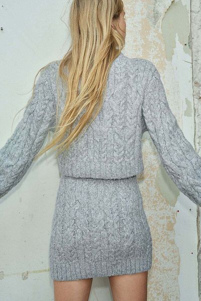 H&M Cable-knit skirt