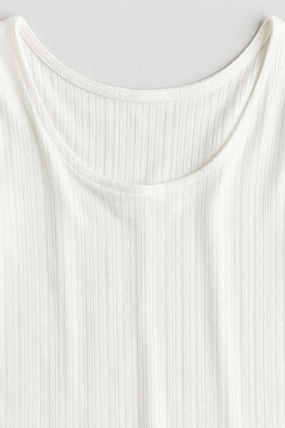 H&M Ribbed Jersey Top
