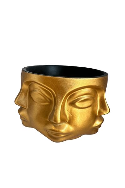 İki Cadı Tasarım Multi-Faced Adler Flower Pot Candle Holder Multi-Purpose Box