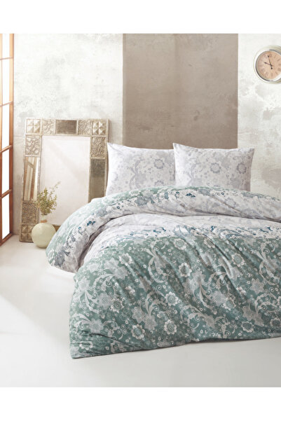 Taç Kristal Ranforce Tek Kişilik Nevresim Takımı Gül