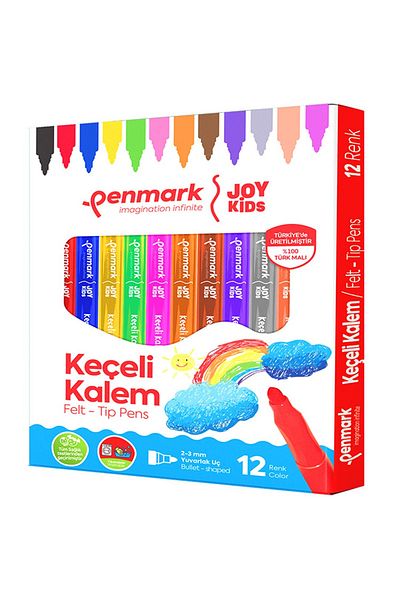 penmark 12 Colors Washable Felt Pen