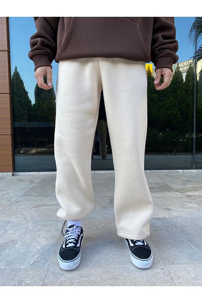 XPUPPETWEAR Premium Winter Oversize Sweatpants - Ρυθμιζόμενο πόδι - ΜΠΕΖ