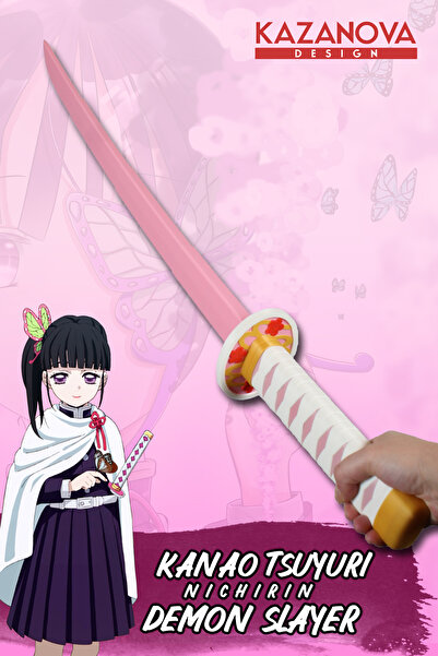 Kazanova Design Kanao Tsuyuri Demonslayer Anime Katlanabilir Katana (98 CM)