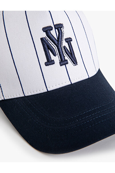 Koton Cotton Cap Hat - Stylish Embroidered Design