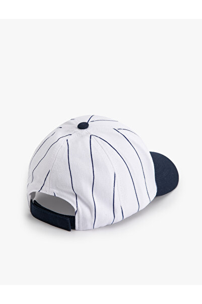 Koton Cotton Cap Hat - Stylish Embroidered Design